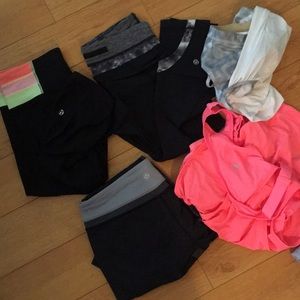 Lulu lemon tanks and pants